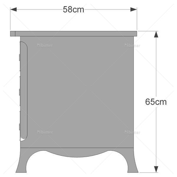 柜子-床头柜-Nightstand-007