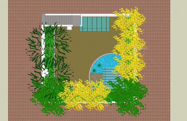 庭院景观(46164)su模型下载