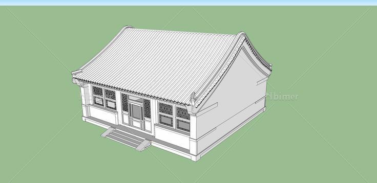 中式小建筑(32792)su模型下载