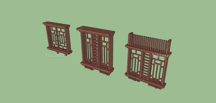 建筑构件-窗(74961)su模型下载