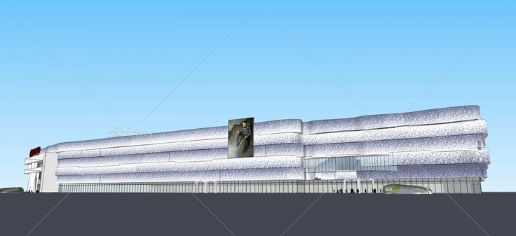 万达商场(52311)su模型下载