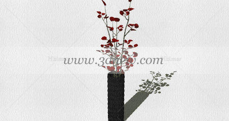 艺术插花模型