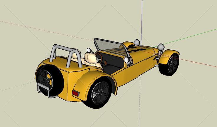 青蛙车(140035)su模型下载