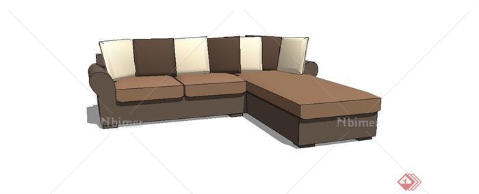某现代风格沙发组合设计SU模型[原创]