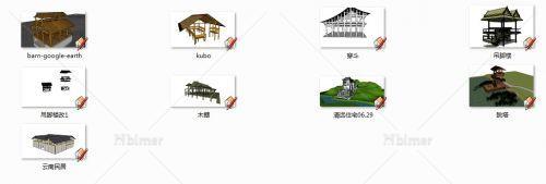 急求吊脚楼资料或者带元素的模型！（已解决）