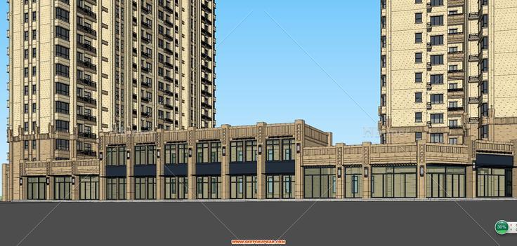 发一个早期的ART DECO住宅和底商