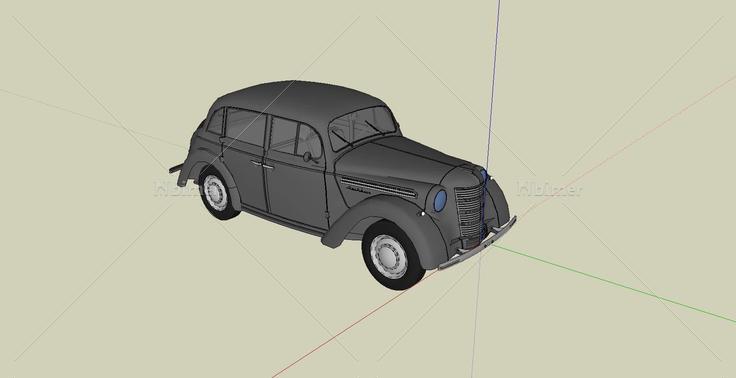 复古老爷车(134882)su模型下载