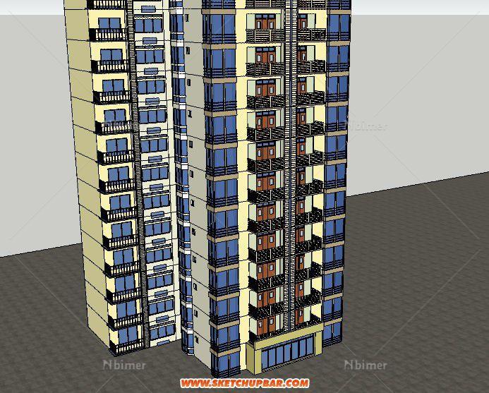 住宅模型 cad+su模型 求罩谢谢