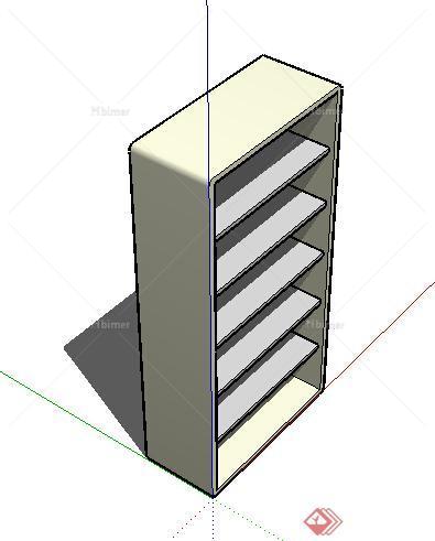 设计素材之家具 书柜设计素材su模型