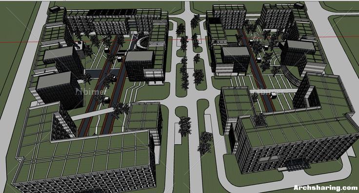 深圳某大型科技产业园规划设计