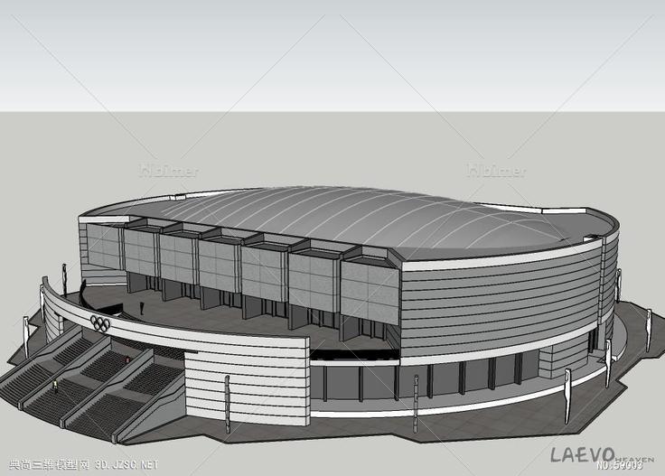 运动馆STADIUMsu模型3d