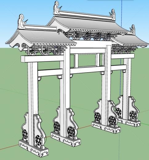 古建牌坊收集14个——看不到图的看8楼补发的，应