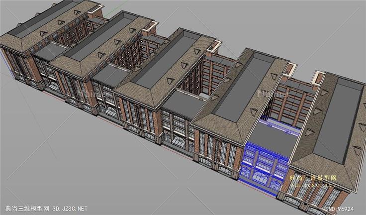 古典学院建筑设计实施精度更新版