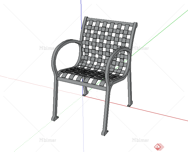 某室内家具座椅设计SU模型素材2