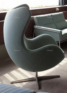 超经典的 egg chair 鸡蛋椅