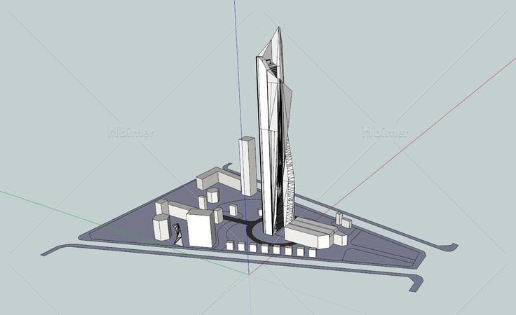 科威特阿尔哈姆拉塔 雏形(71275)su模型下载