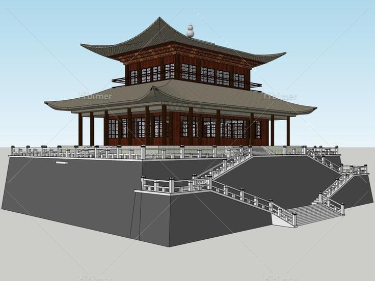 古典建筑，古典主义风格，2层