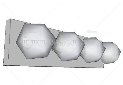 sketchup浴霸模型