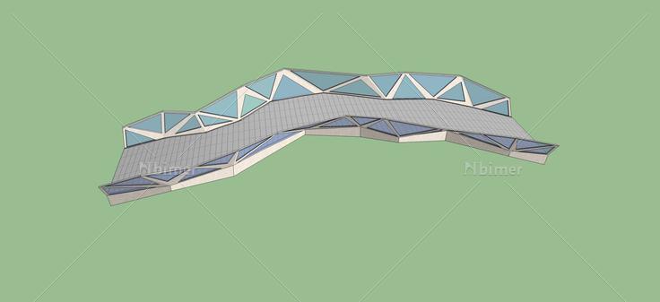异形桥(45712)su模型下载
