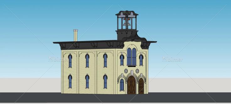 教堂(80162)su模型下载
