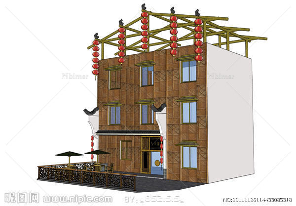 SKETCHUP建筑室内作品图片