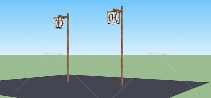 路灯(73314)su模型下载