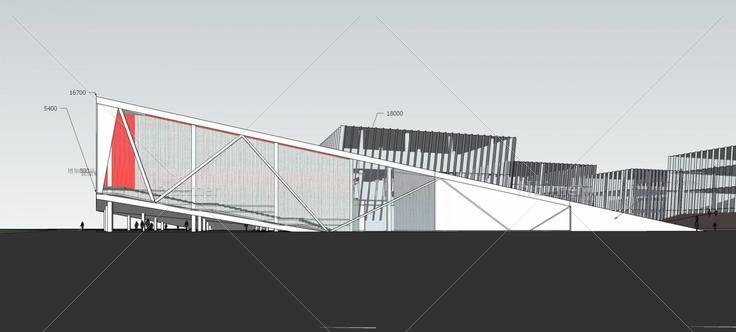 南方科技大学学校实验楼(82300)su模型下载