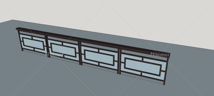 栏杆(81683)su模型下载