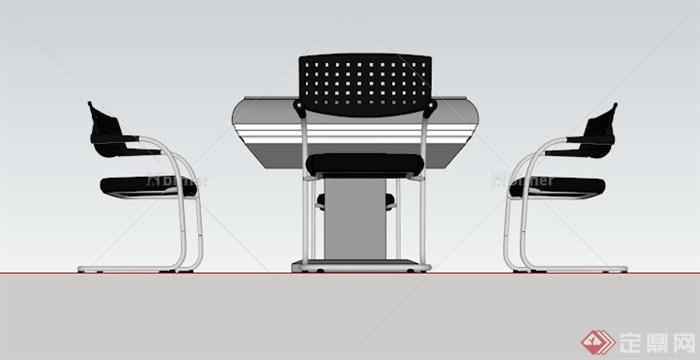 某现代家用麻将机组合SU模型