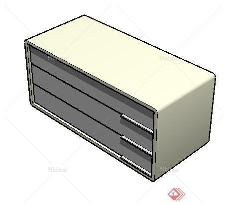 设计素材之家具 柜子设计素材su模型