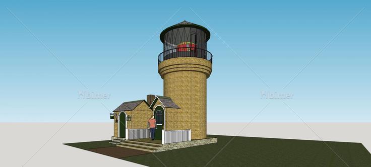 灯塔(80039)su模型下载