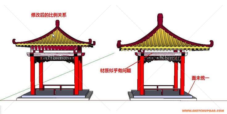 我的一个中国古建筑模型