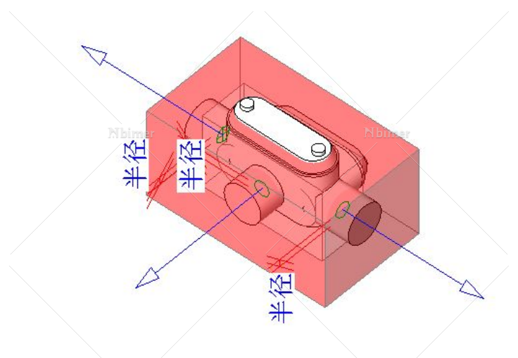 铁质导管体T形