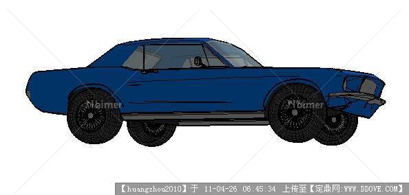 sketchup汽车模型