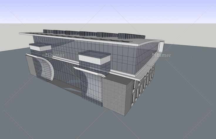 体育馆(48629)su模型下载