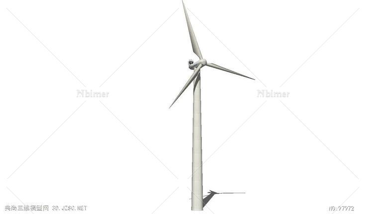 发电用的风车SKP模型素材