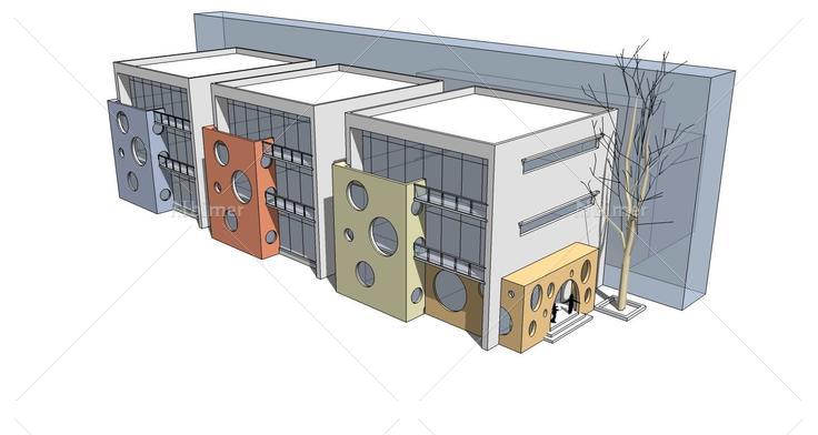 幼儿园01(82471)su模型下载
