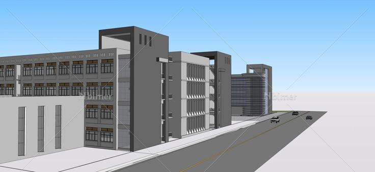 外国语小学(43750)su模型下载