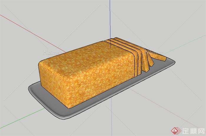 食物饼干设计su模型[原创]