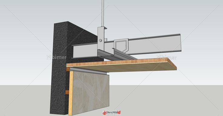 sketchup室内节点模型