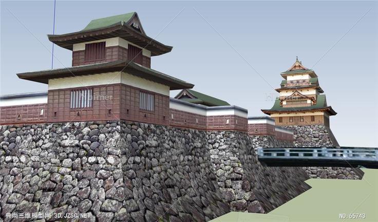 日本古建TakashimaCastle