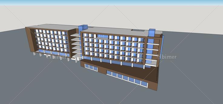 宿舍(71136)su模型下载