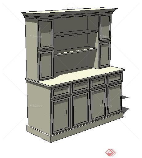 设计素材之家具 柜子设计素材su模型5