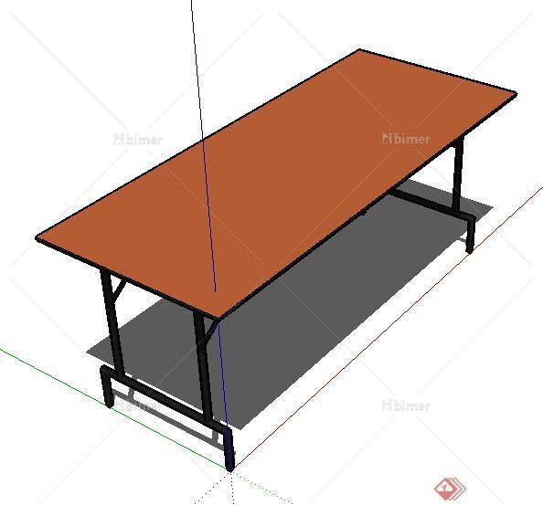 设计素材之家具 桌子设计方案su模型