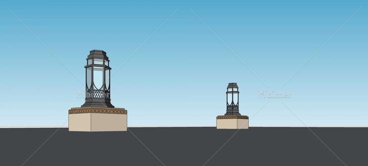 路灯(78993)su模型下载
