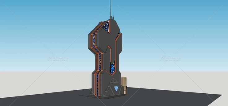 异形建筑(72497)su模型下载