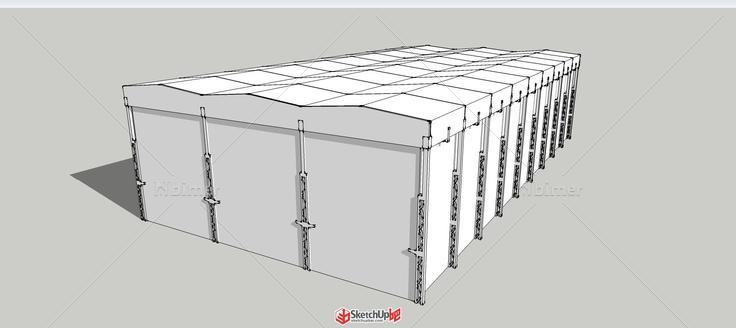 新人拉的工业建筑体块，求大神赏赐