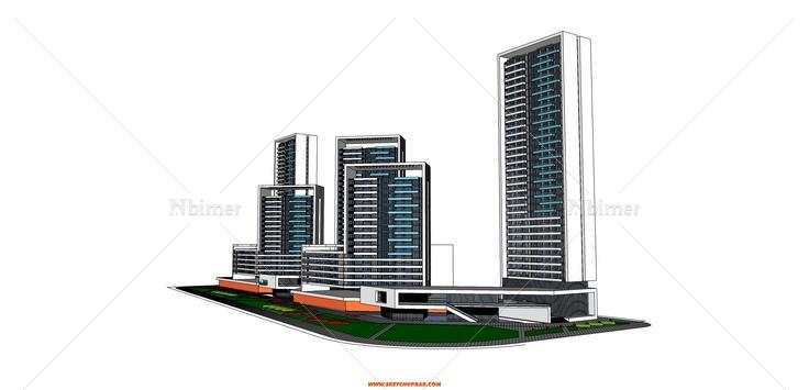 61区中粮项目住宅区规划