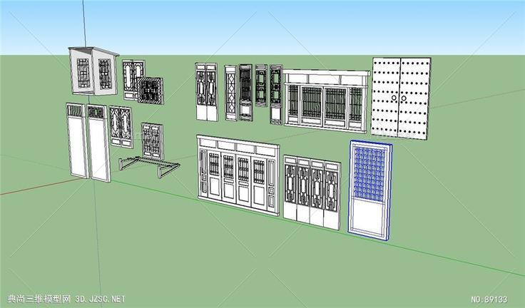 中国古建构件中国古建构件古门窗大集合