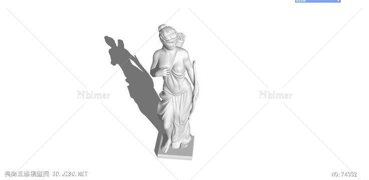 欧式人物雕塑3选